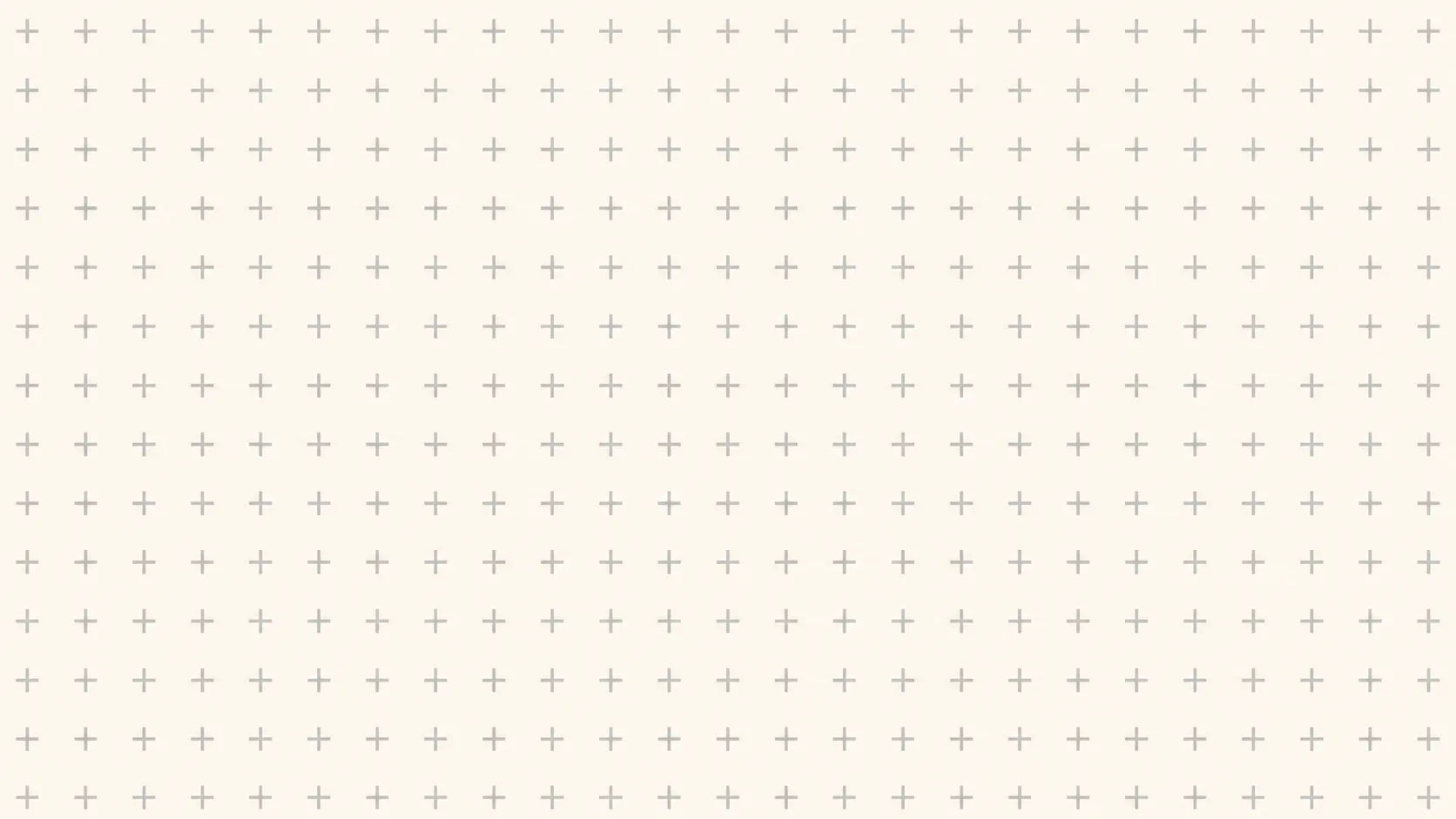 Pattern of small plus signs on a light beige background